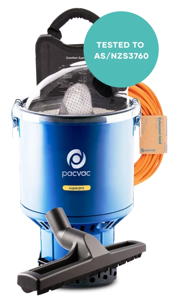Pacvac Superpro School Edition Backpack Vacuum
