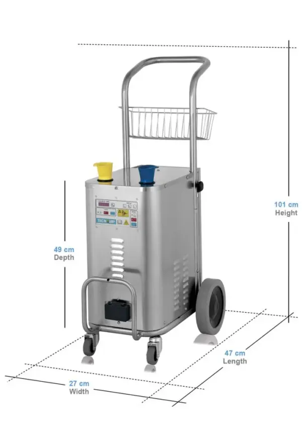 Duplex Jetsteam Inox Steam Cleaner - Image 2