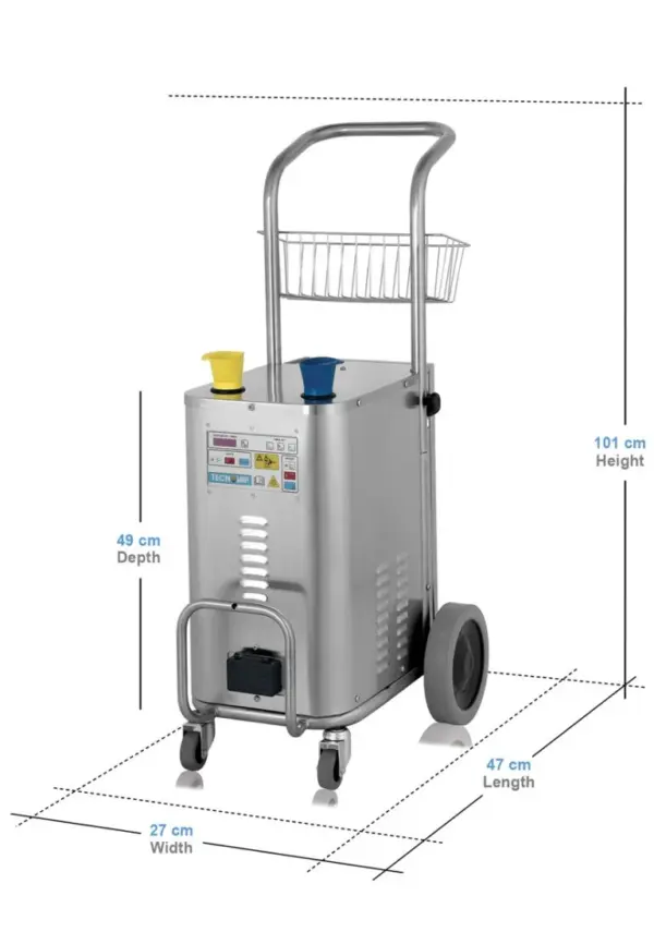Duplex Jetsteam Inox Steam Cleaner - Image 2