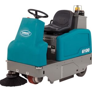 Tennant 6100 Sub Compact Battery Ride On Floor Sweeper